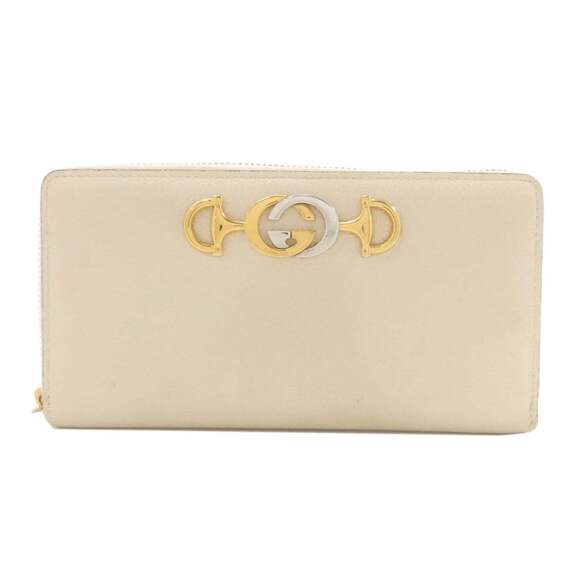 GUCCI Accessories - Gucci 570661 Zumi Long Wallet Leather Women's GUCCI
